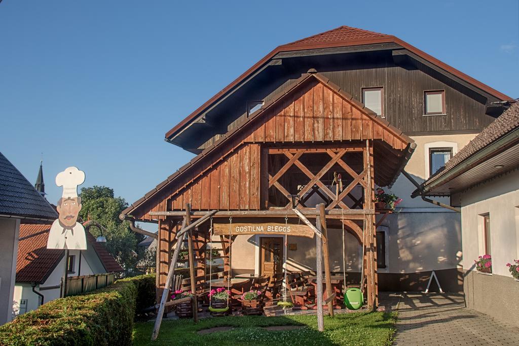 Gostilna Pension Blegos Poljane nad Škofjo Loko Exterior foto