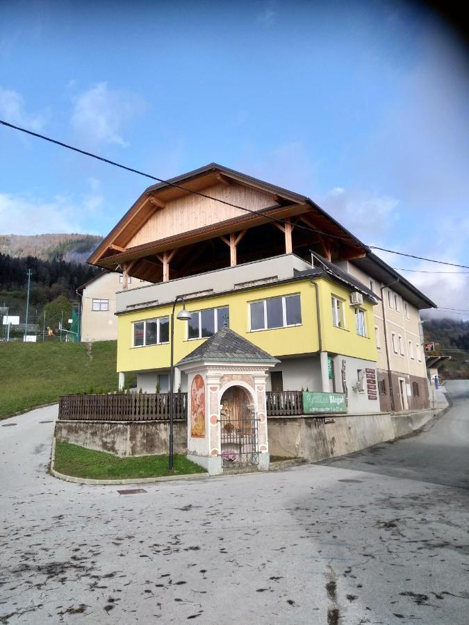 Gostilna Pension Blegos Poljane nad Škofjo Loko Exterior foto